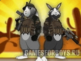 Игры стрелялки - Кролик-снайпер