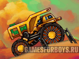 Игры гонки - Межпланетный грузовик