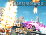 Игры гонки - Тотальное разрушение - Traffic Slam 3