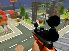 Игры стрелялки - Снайпер в городе зомби
